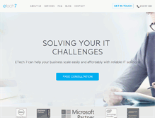 Tablet Screenshot of etech7.com
